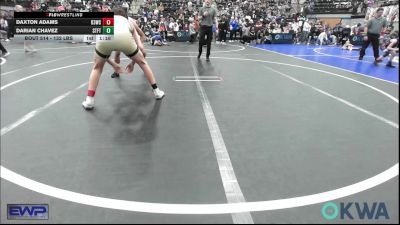 132 lbs Semifinal - Daxton Adams, D3 Wrestling Cluib vs Darian Chavez, Standfast