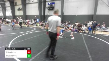 61 lbs Quarterfinal - Kai Garcia, Punisher Wrestling vs Jayden Crisman, Salem Elite