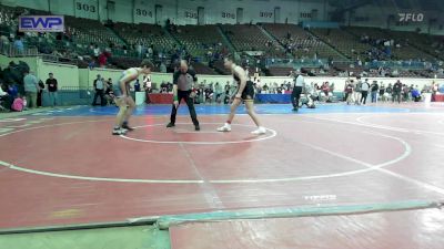 118 lbs Consi Of 32 #2 - Samuel Moore, Sand Springs HS vs Elijah OwensHowell, Team Choctaw