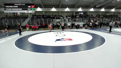 130 lbs Semis - Kylee Kurszewski, Team Nazar Training Center vs Kalynn Lyons, Nebraska Wrestling Academy