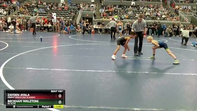 60 lbs Champ. Round 3 - Beckham Walztoni, DC Elite vs Zayden Ayala, Sebolt Wrestling Academy