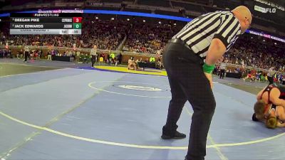 D2-165 lbs Cons. Round 1 - Jack Edwards, Jackson Northwest vs Deegan Pike, Cedar Springs