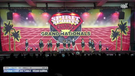 Supreme Cheer and Tumble - Wicked Queens [2026 L1 Youth - D2 - Small - B Day 3] 2026 Spirit Sports Grand Nationals