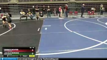 51 lbs 2nd Place Match - Zerrick Richter, GOLD RUSH WC vs Lincoln Burgess, GOLD RUSH WC