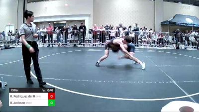 132 lbs Consi Of 64 #2 - Randy Rodriguez Del Rey, Christopher Columbus HS vs Billy Jackson, Redmond HS Wrestling