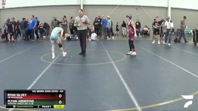 83 lbs Semifinal - Flynn Arnestad, Rangers Wrestling Club vs Ryan Silvey, VB FIGHTHOUSE