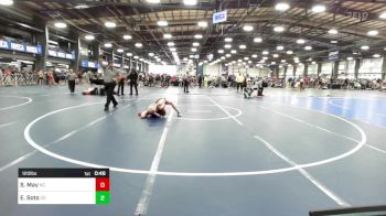 120 lbs Consi Of 16 #1 - Spencer May, NC vs Enrique Soto, CO