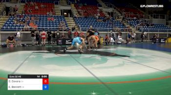 138 lbs Cons 32 #2 - Daniel Devera, Ohio vs Evan Bennett, Ohio