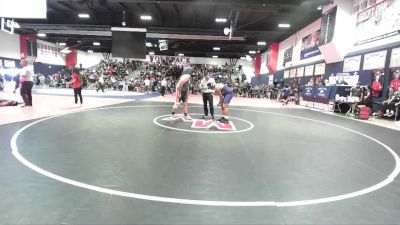 285 lbs Champ. Round 1 - Angel Ortega, Citrus Hill vs Francisco Macias, Rowland