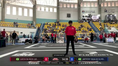Lucca Da Silva Luz vs Anthony Silva De Oliveira 2025 ADCC Brazilian Nationals