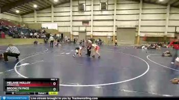 120 lbs Champ. Round 2 - Brooklyn Pace, Copper Hills vs Melanie Molloy, Spanish Fork