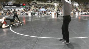 7A 138 lbs Cons. Round 2 - Raylan Smith, Opelika Hs vs Madden Chambers, Davidson HS