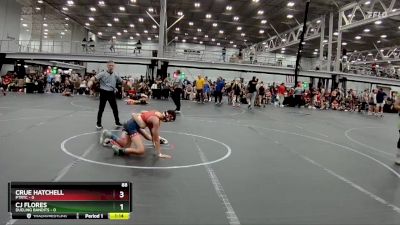 88 lbs Round 1 (8 Team) - Crue Hatchell, PTRTC vs CJ Flores, Dueling Bandits