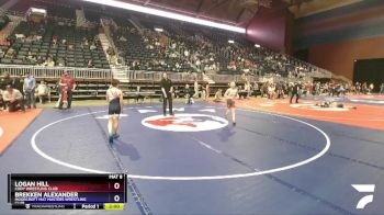 84 lbs 3rd Place Match - Logan Hill, Cody Wrestling Club vs Brekken Alexander, Moorcroft Mat Masters Wrestling Club