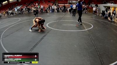 56 lbs Finals (2 Team) - Marshall Murphy, DWA vs Grayson LaGrow, Meridian Maniacs