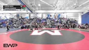 113 lbs 1st Place Match - Andrew Peterson, Washburn Rural vs Cooper Smith, Maize