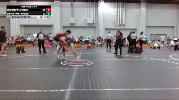 160 lbs Champ. Round 1 - Micah Portivent, Grindhouse Wrestling vs Kevin Poythress, Bulloch Bandits Wrestling Club