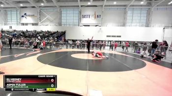 74 lbs Champ. Round 1 - Aspen Fuller, Malone Wrestling Club vs Eli Keeney, Club Not Listed