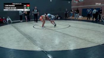 130 lbs Round 4 - Shelby Butler, All In Wrestling Academy vs Zuri Tavarez, Upper Valley Aces Wresstling
