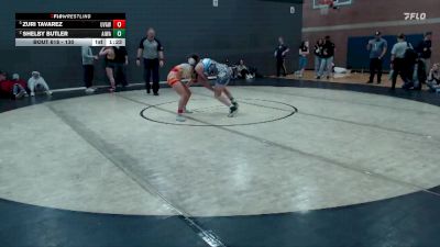 130 lbs Round 4 - Shelby Butler, All In Wrestling Academy vs Zuri Tavarez, Upper Valley Aces Wresstling