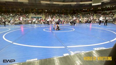 67 lbs Round Of 32 - John Petrovcik, NBWA vs Nico Lissenden, Ruthless WC