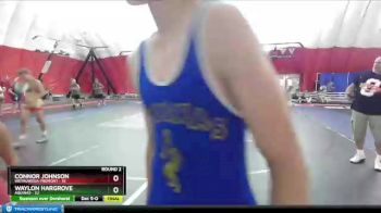 133-134 lbs Round 2 - Connor Johnson, Weyauwega-Fremont vs Waylon Hargrove, Aquinas