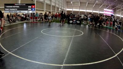 132 lbs Cons. Round 5 - Thomas Baker, Husky Wrestling Club vs Andrsyn Cardenas, Valiant Wrestling Club