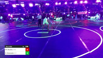 165 lbs Semifinal - Mason Stucky, Cornerstone Mat Club vs Carter Giancola, Next Level Training Academy