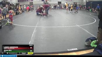 62 lbs Round 2 - Ryan Hill, JET vs Laken Anderson, Ninety Six Wildcats