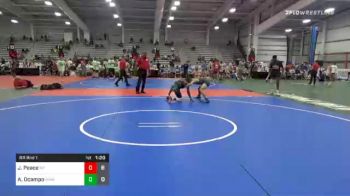 113 lbs Prelims - Jay Peace, MF Black vs Alexander Ocampo, Midwest Xtreme Wrestling Silver