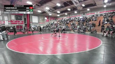 138 lbs Cons. Semi - Angel Lavalley, Coachella Valley vs Aidan Ruelas, Canyon Springs