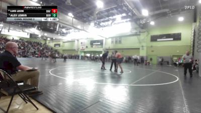 285 lbs Cons. Round 2 - Luis Leon, CHATSWORTH vs Alex Lemus, Fairfax