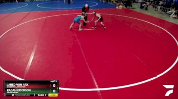 80 lbs Cons. Round 1 - Jared Von Arx, Caledonia/Houston vs Kadam Erickson, Minnewaska