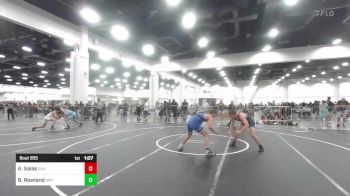 157 lbs Final - Adam Salas, Silverback WC vs Bryce Rowland, Mat Demon WC