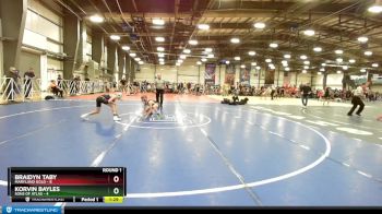 84 lbs Rd# 4- 2:00pm Friday Final Pool - Korvin Bayles, Sons Of Atlas vs Braidyn Taby, Maryland Gold