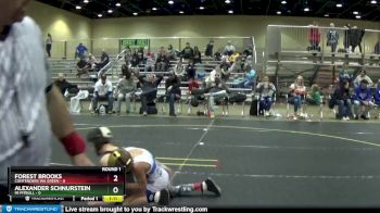 67 lbs Round 1 (6 Team) - Alexander Schnurstein, Mi Pitbull vs Forest Brooks, Contenders WA Green