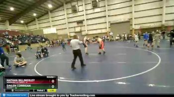 265 lbs Round 1 (4 Team) - Dailen Corrigan, Idaho 1 vs Nathan Billingsley, Warriors Of Christ