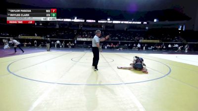 103 lbs Round Of 16 - Taylor Pascua, Washington State vs Rhylee Clark, Utah Tech