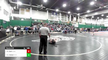 110 lbs Round Of 32 - Ryan Ball, Somers-north Salem vs Hayden Haber, Wyoming Seminary