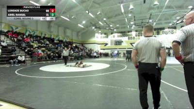 108 lbs Cons. Round 3 - Lorenze Bucao, Mira Mesa vs Abiel Rangel, Eastlake