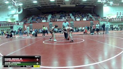 106 lbs Champ. Round 1 - Gavin Longoria, Elite Athletic Club vs Daniel Brown Jr., Howe Wrestling School LLC