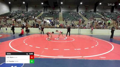 90 lbs 3rd Place - Aiden Nam, Glasgow Wrestling Academy vs James Fowler, Dendy Trained Wrestling