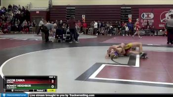 113 lbs Quarterfinal - Jacob Zabka, Algona vs Rowdy Neighbor, Alburnett