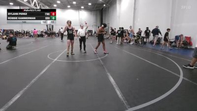 144 lbs Round 2 (6 Team) - Robbie Kammerman, South Side WC Blue vs Dylahn Perez, Team Tugman WC