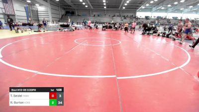 182 lbs Rr Rnd 3 - Tucker Seidel, Team Nauman Red vs Ryan Burton, Iron Horse Wrestling Club