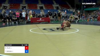 100 lbs Cons 8 #2 - Cole Hunt, Georgia vs Trason Oehme, South Dakota