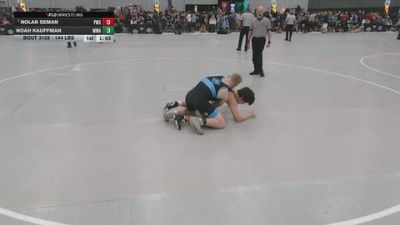 144 lbs Champ. Rd Of 16 - Nolan Seman, Pinnacle Wrestling School vs Noah Kauffman, Moen Wrestling Academy