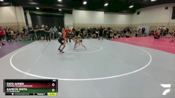 92 lbs Semifinal - Kamdyn Smith, F-5 Grappling vs Zayd Ahmed, Warrior Trained Wrestling