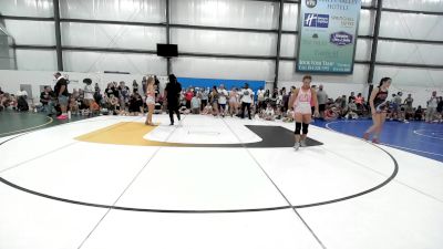 63 lbs Rr Rnd 3 - Gage Vaughn, Okie Girls - W vs Chloe Tompkins, Ohio Outcasts - W