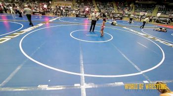 55 lbs 3rd Place - Nyla Rhodes, Nebraska Wrestling Academy vs Kloe Routledge, Standfast